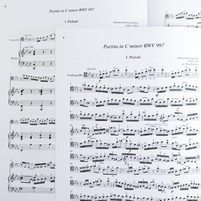 Partita (Bach) in c minor for cello and piano Mats Lidström Cellowinkel