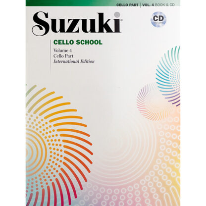 Suzuki Cello School Volume 4 International Edition CD