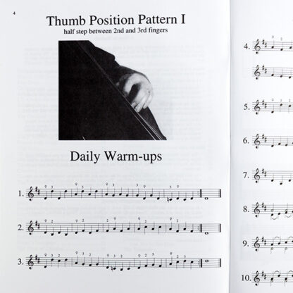 Thumb position for cello book 1 Rick Mooney