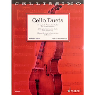 Cello Duets 34 original violoncello duets Cellissimo - Cellowinkel