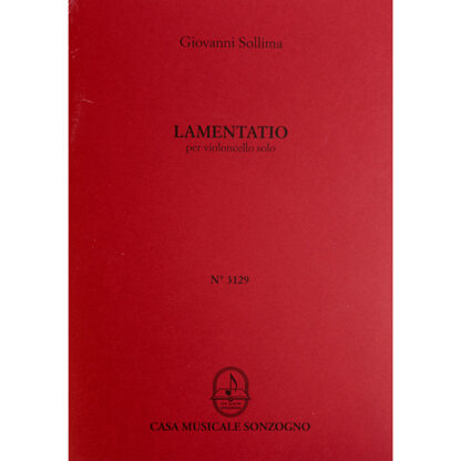 Lamentatio per violoncello solo No.3129 - Giovanni Sollima - Cellowinkel