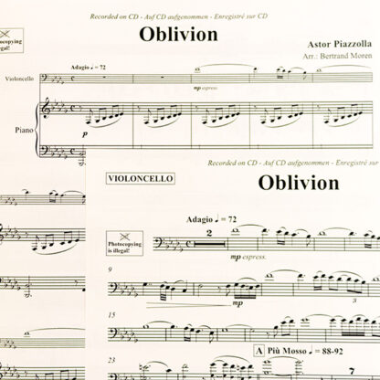 Oblivion Violoncello & Piano Astor Piazzolla