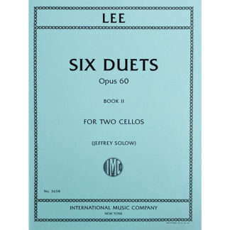 Six Duets Op.60 Book 2 - Lee - Cellowinkel