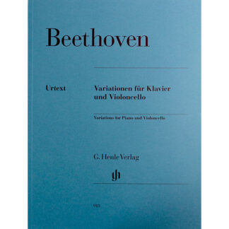 Variationen für Klavier und Violoncello (Urtext) Beethoven - Cello - Cellowinkel