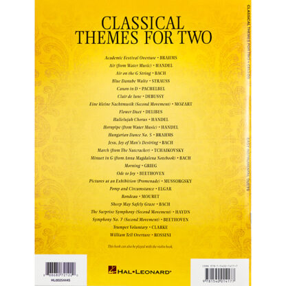 Classical Themes for Two 24 favorite melodies 2 Cellos