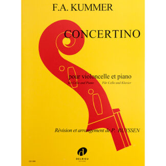 Concertino F.A. Kummer Cello en Piano