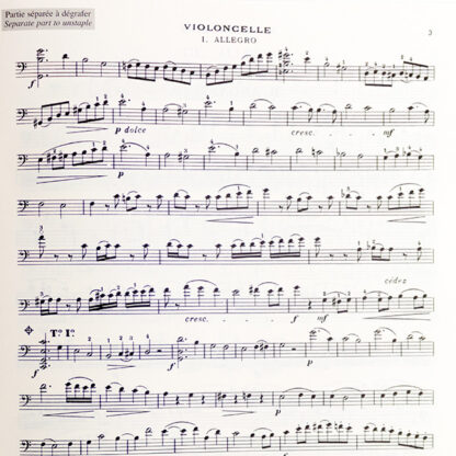 Concertino F.A. Kummer Cello en Piano