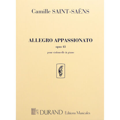 Allegro Appassionato Op. 43 cello en piano Camille Saint-Saëns