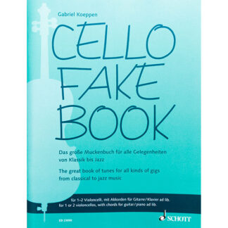 Cello Fake Book Gabriel Koeppen