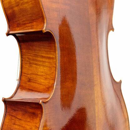 Achterblad La Lutherie D'Art Stradivarius Antique cello te koop in de cellowinkel