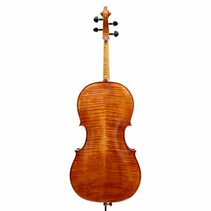 Cello 4/4 Heinrich Gill Carcassi model detail achterkant