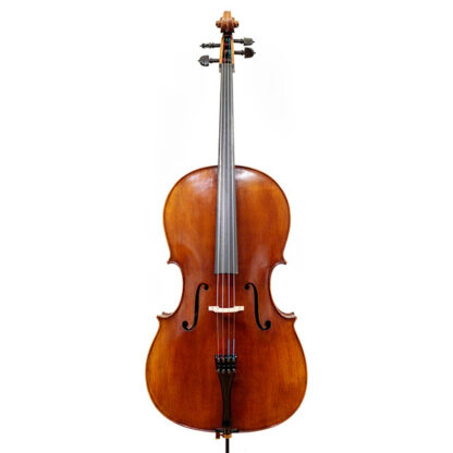 Cello 4/4 Heinrich Gill Rugeri model detail voorkant