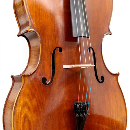 Cello 4/4 Heinrich Gill Rugeri model detail voorblad