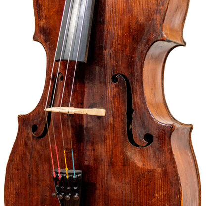 Cello door T. Perry & W. Wilkinson (Dublin, Ierland, 1808) detail voorblad
