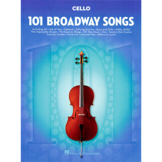 101 Broadway Songs Cello Cellowinkel.nl