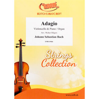 Adagio Johann Sebastian Bach - cello en piano/orgel - arr. Walter Hilgers