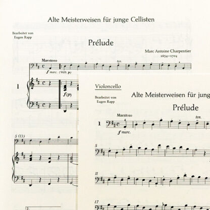 Alte Meisterweisen cello en piano heft 2