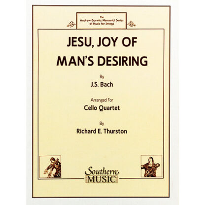 Jesu, joy of man's desiring J.S. Bach voor cello kwartet
