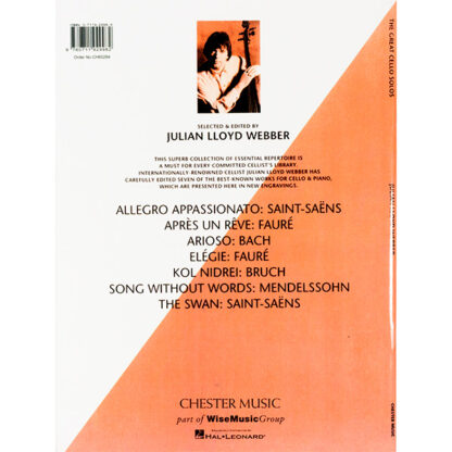 The Great Cello Solos cello en piano Julian Lloyd Webber