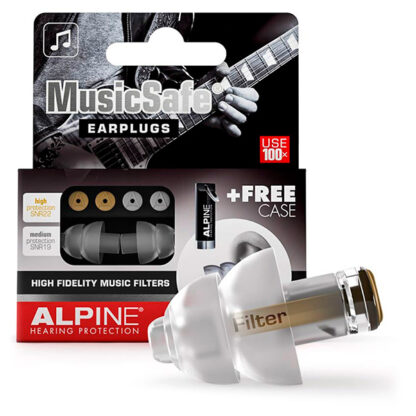 Oordopjes Alpine MusicSafe met twee muziekfilters