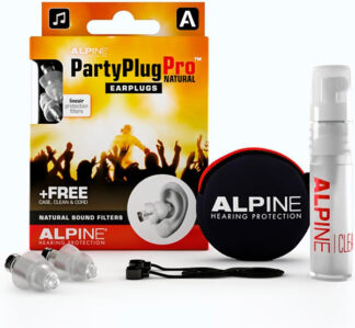 Gehoorbescherming Alpine PartyPlug Pro Natural oordopjes