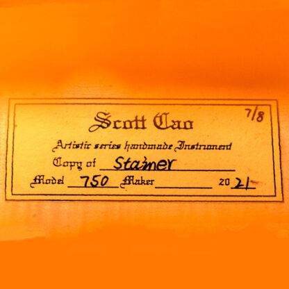 Scott Cao Stainer 7/8 cello