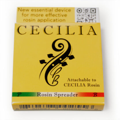 Cecilia Rosin Spreader, hars verspreider voor cellohars strijkstok