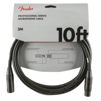 Fender Professional Microphone cable 3 meter (10ft)