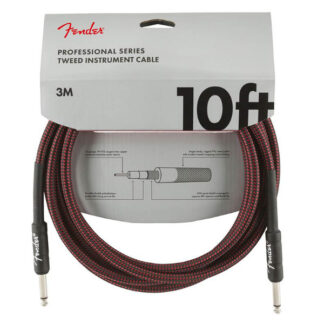Fender Professional tweed instrument cable 3 meter, rood (10 ft)